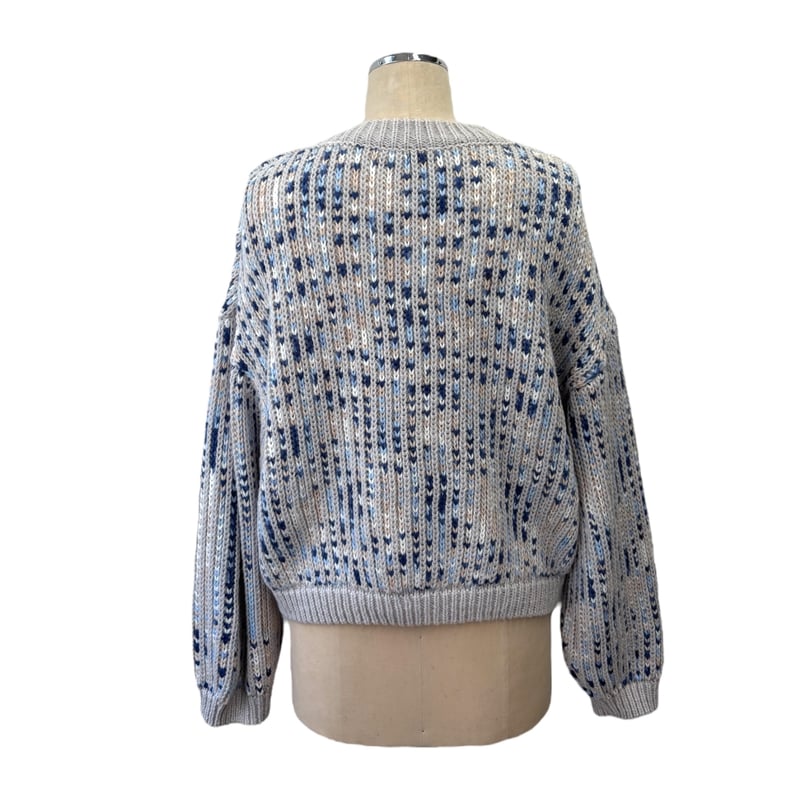 Instalive ayane 2026Early Spring MIXストライプニット 89