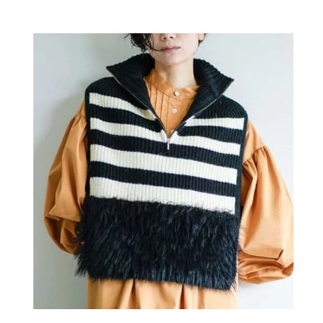 she'ller FOXファーダウンベスト 最終値下げシェリエ sheller FOX