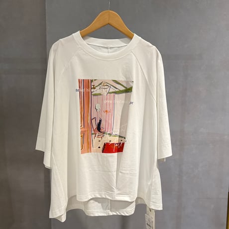 3/16 instalive 2026ss プリント半袖Tシャツ 90157602002
