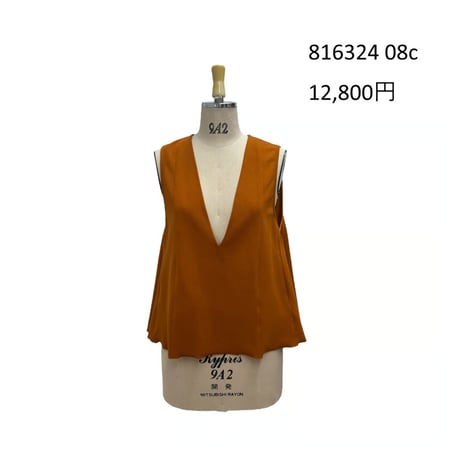 CONSCIOUS EARTHWEAR ベージュ ノースリーブベスト CONSCIOUS EARTHWEAR ベージュ ノースリーブベスト CATEGORY ベスト