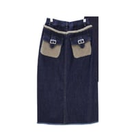 5/12 Instalive　Mia 2026Autumn　ボア使いDENIM スカート　1647023