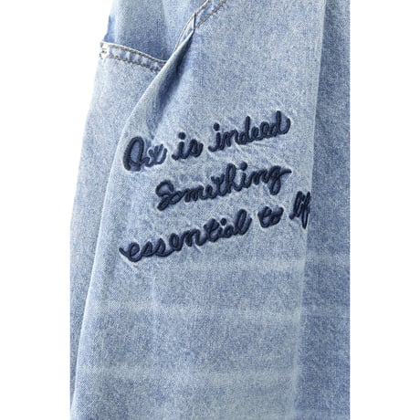 4/25 Instalive　AULA AILA　2026FW　GRAFFITI DENIM PANTS　1263-06003