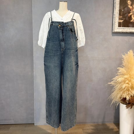 5/21 Instalive seven Days デニムサロペット　28580605001