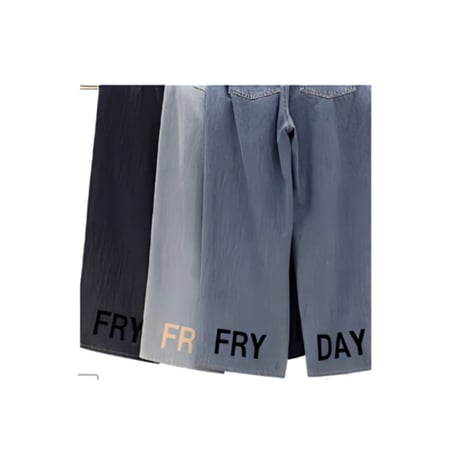 5/19 Instalive　Mia 2026Winter FRYDAYプリントデニムパンツ　1647073