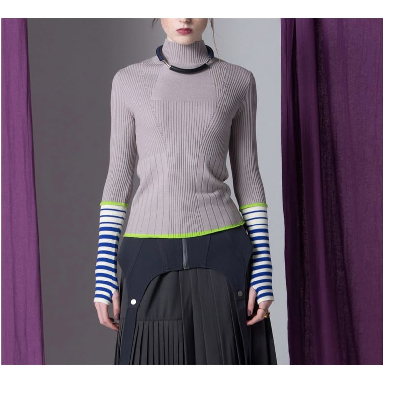 AULA AILA - 極美品 23AW AULA AILA FLARE SLEEVE KNIT AULA AILA - 極美品 23AW AULA AILA FLARE SLEEVE KNITの通販 by