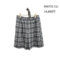 6/1 Instalive　ayane 2026AW チェック柄ハーフパンツ　856715　※11月上旬～中旬予定
