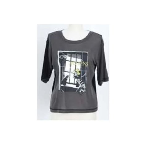 4/6　Instalive　Eimee Law 2026SS　モノクロアートpt Tシャツ　84781