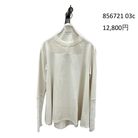 5/18 Instalive　ayane 2026AW レースドッキングフレアロンT（スクエア型）856721