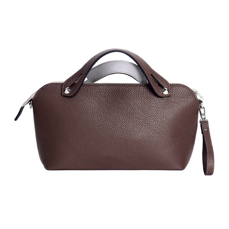 本革　トートバッグ　高木ミンク ミンクポンポン付き 秋冬物】 高木ミンクから新たにトートバッグを入荷しました！ ころんと