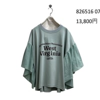 Instalive ayane 2026 summer ひらひらスリーブロゴTシャツ　826516