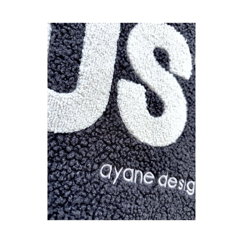 7/19 Instalive ayane 2025Winter バックロゴ刺繍ボアブルゾン 8