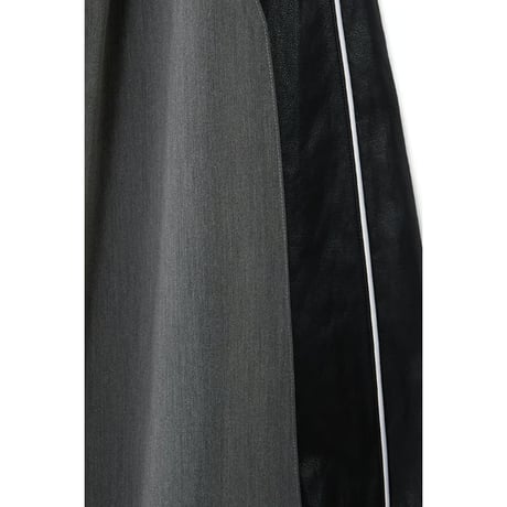 4/25 Instalive　AULA AILA　2026FW　LEATHER SWITCHING COCOON WIDE PANTS　1263-06008