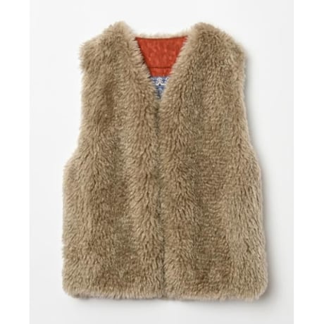 5/2 Instalive　ANGELINA 2026autumn　ファー×プリントベスト　26223-5273WC