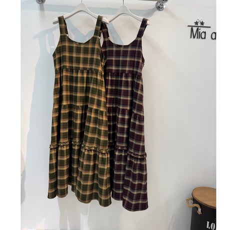 5/19 Instalive　Mia 2026Winter チェック柄ジャンスカ　1654578　※10月下旬～11月上旬予定