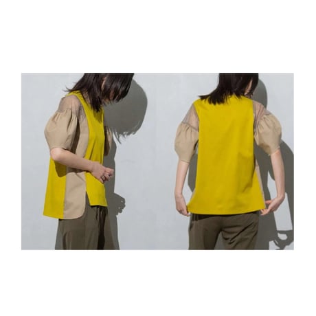 4/14 Instalive MARECHAL TERRE 2025SS 3rd COLLECTION Cocoon Sleeves Tops ZMT253CT201