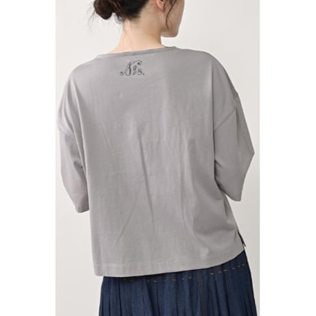 4/9 Instalive　akane　2026ss　水彩水玉Tシャツ　26168-1951E-R