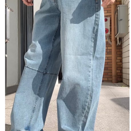 4/2、3/8 Instalive  DRIVE JEANS TOKYO  2026SS D002　サス付きバレルカーブ