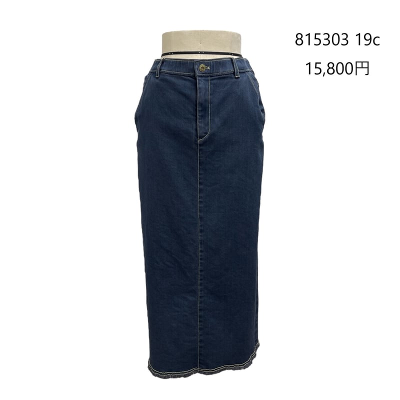 今季イエナ 新品デニムペンシルスカート