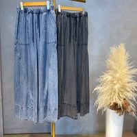 4/17 Live   テロテロデニム風パンツ