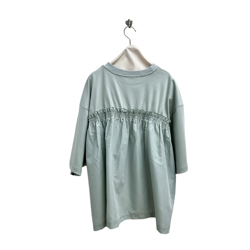 Instalive ayane 2026 summer ドッキングバックギャザーTシャツ 82