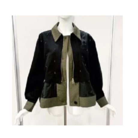 5/25　Instalive　Eimee Law 2026 PreAutumn　ビーズスパン刺繍レイヤードJK　84852