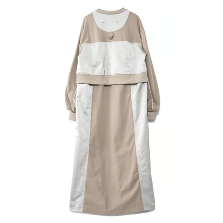 4/25 Instalive　AULA AILA　2026FW　I-LINE MILITARY LONG ONE-PIECE　1263-03045