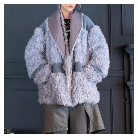 4/25 Instalive　AULA AILA　2026FW　REVERSIBLE ECO-FUR JACKET　1263-01041