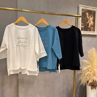 4/13、3/23 Instalive　epidemique  2026ss　ビーズ刺繍Tシャツ　928-49153  9059603001