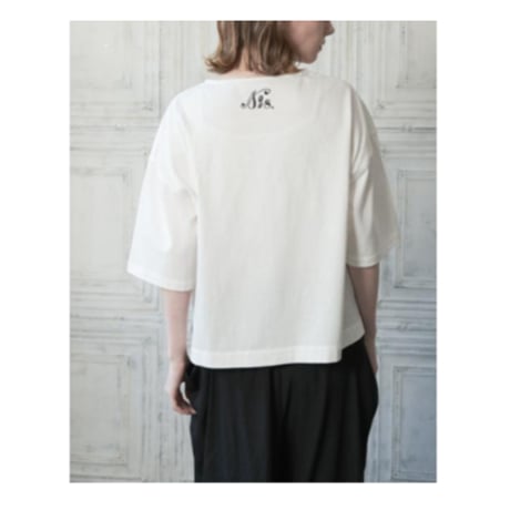 4/9 Instalive　akane　2026ss　水彩水玉Tシャツ　26168-1951E-R