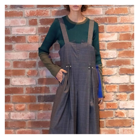 4/25 Instalive　AULA AILA　2026FW　COLOR BLOCK SHEER SLEEVE KNIT　1263-09014