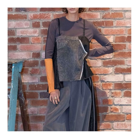 4/25 Instalive　AULA AILA　2026FW　DENIM CAMISOLE　1263-04011
