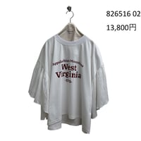 Instalive ayane 2026 summer ひらひらスリーブロゴTシャツ　826516