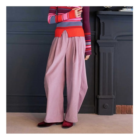 4/25 Instalive　AULA AILA　2026FW　WIDE COCOON PANTS　1263-06031
