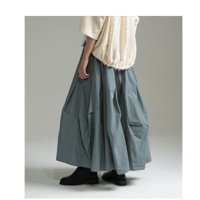 Instalive ayane2026summer テンセルデニムフリルポンチョ 826526