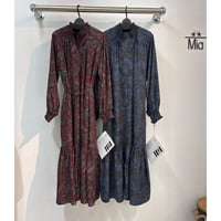 5/19 Instalive Mia 2026Autumn ペイズリー柄ワンピース　1644138