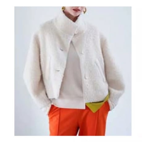 SAGA フリーサイズ ショートコート SALE50%OFF】FRAY I.D フレイアイディー /ビッグカラーショート