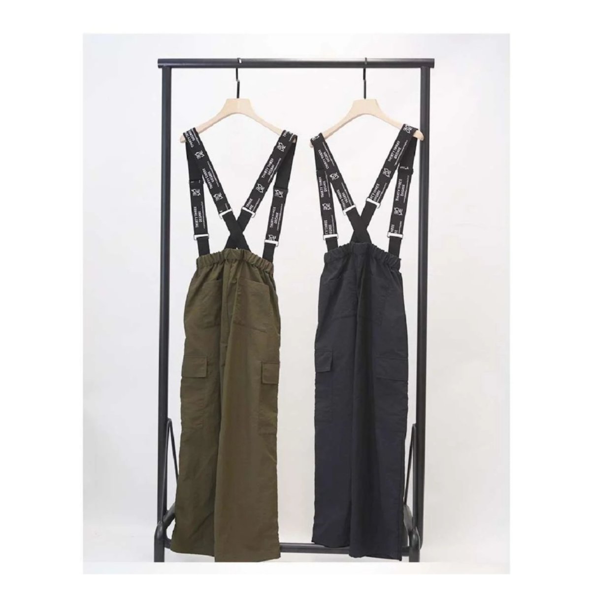10/28 Instalive 33℃ 2025AW ロゴストラップサスペンダーカーゴPT g
