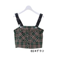5/12 Instalive　Mia 2026Autumn　チェック柄キャミベスト　1644197