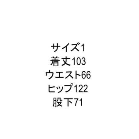 4/25 Instalive　AULA AILA　2026FW　GRAFFITI DENIM PANTS　1263-06003