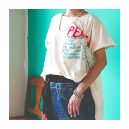 Go To Hollywood 天竺リボンTシャツ 60%OFF】 ビンテージ天竺 メニーリボン Tシャツ / GO TO HOLLYWOOD
