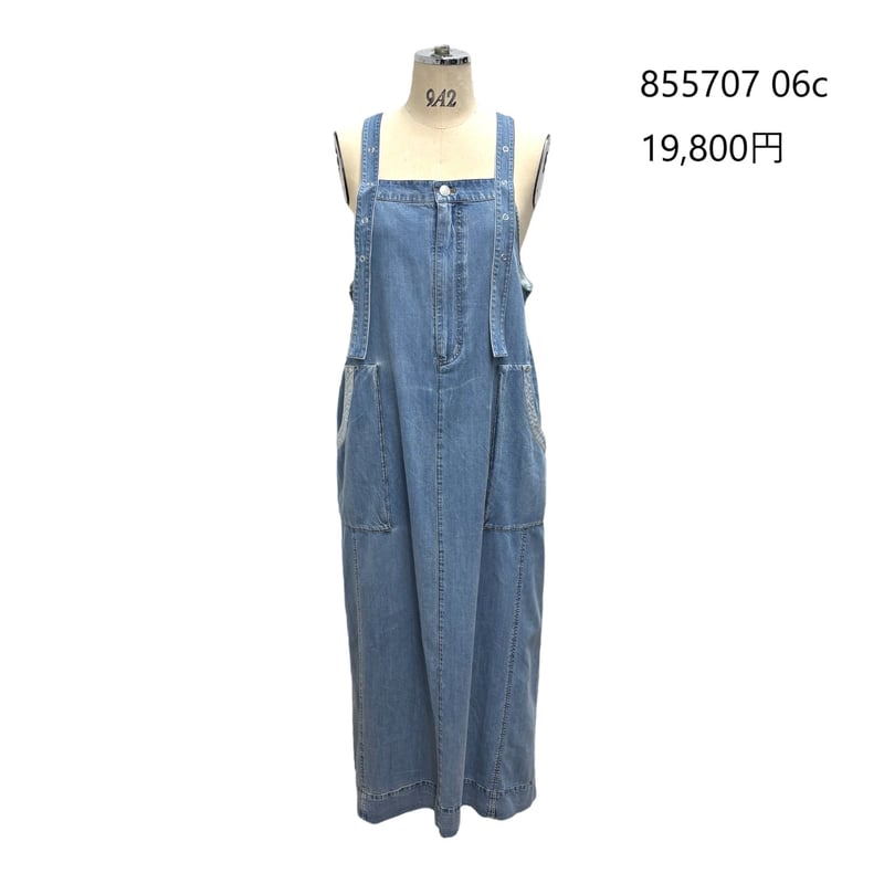 5/19 Instalive ayane 2025aw ダンガリージャンパースカート 8557