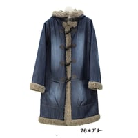 5/19 Instalive　Mia 2026Winter デニムボア付コート　1657531