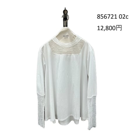 5/18 Instalive　ayane 2026AW レースドッキングフレアロンT（スクエア型）856721