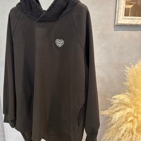 5/28 Instalive　Ra'd“h”  26AW　♡ポイント異素材フーディトップス　63-1930
