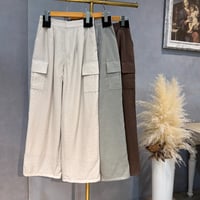 麻混カーゴパンツ  78571603004