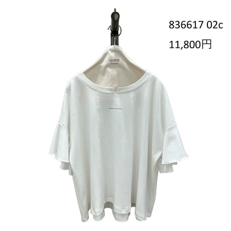 3/30 Instalive　ayane 2026 Mid Summer　ラッフルスリーブフレアTシャツ　836617