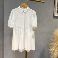 6/14   パフスリーブブラウス