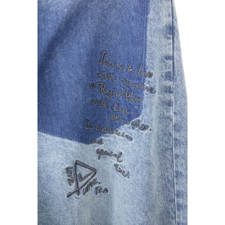 4/25 Instalive　AULA AILA　2026FW　GRAFFITI DENIM PANTS　1263-06003