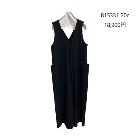 enchar エンチャール　ダークグレー サロペット enchar エンチャールダークグレー サロペット