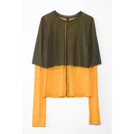4/25 Instalive　AULA AILA　2026FW　LACE LAYERED INNER　1263-08002